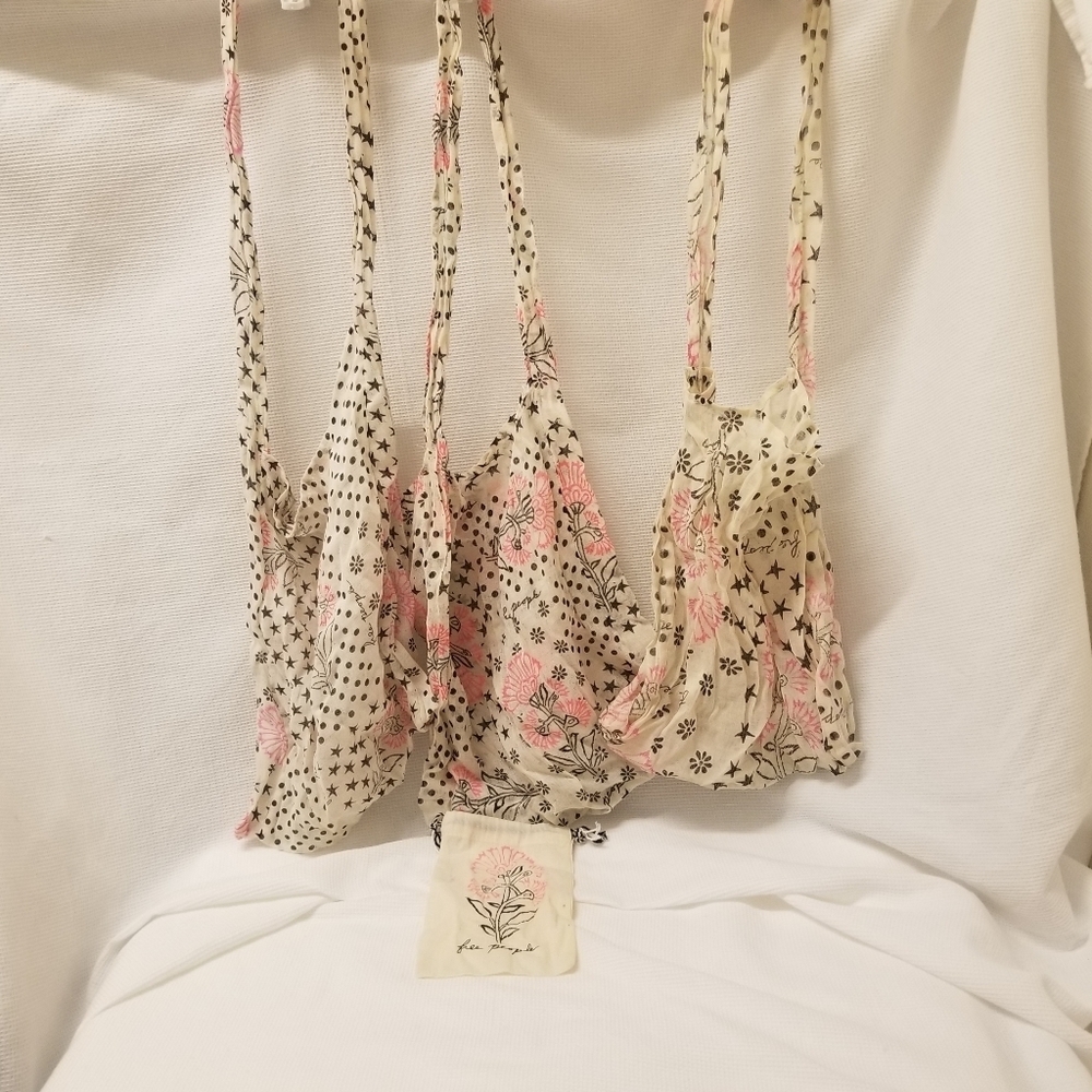 4 Item Free People Reusable Market Bags